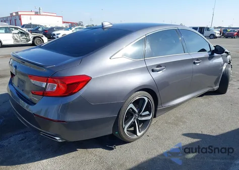 2018 Honda Accord Sport from USA, damaged, VIN 1HGCV1F37JA027716